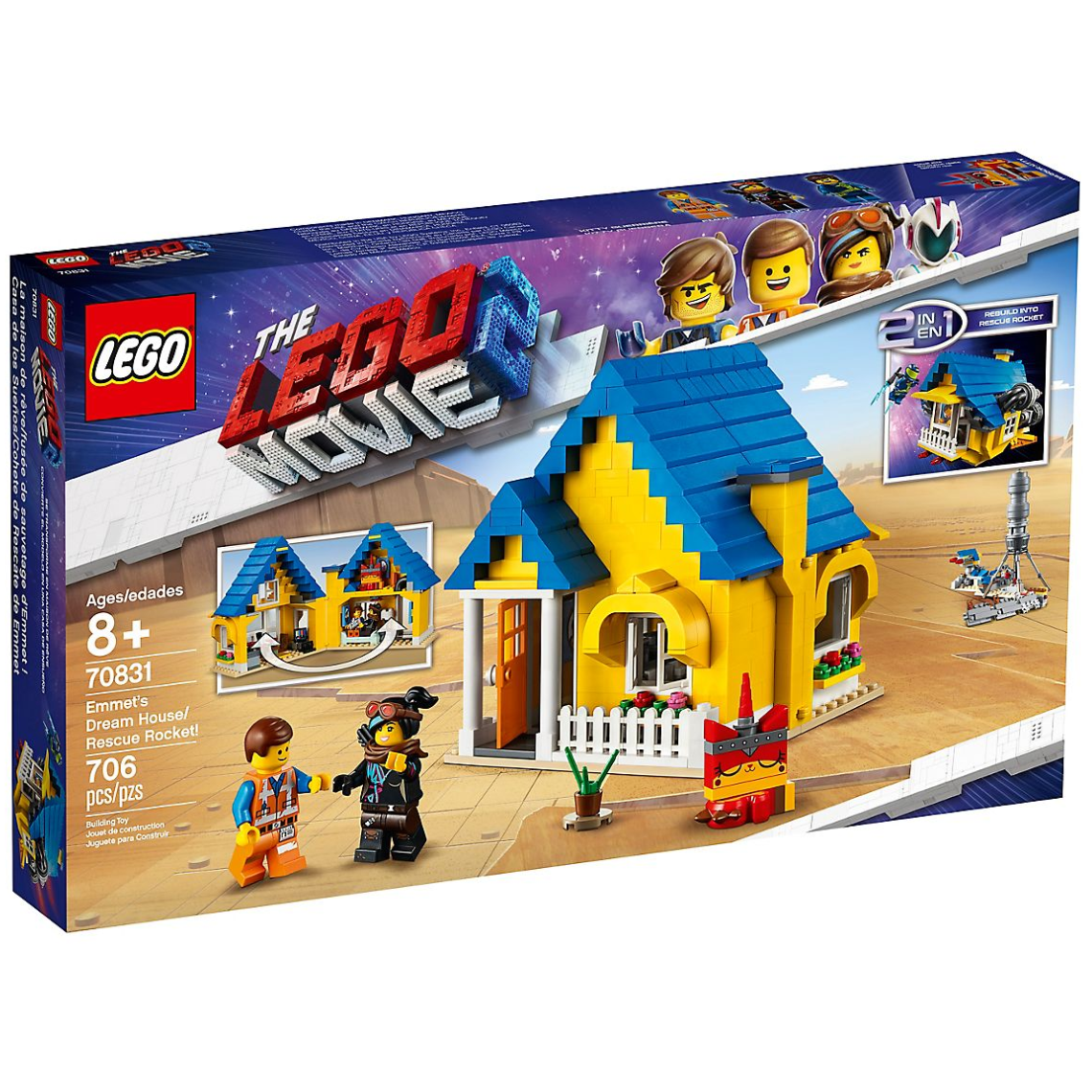 ◆ Nao 70831 Emmet's Dream House/Rescue Rocket | Bricknowlogy