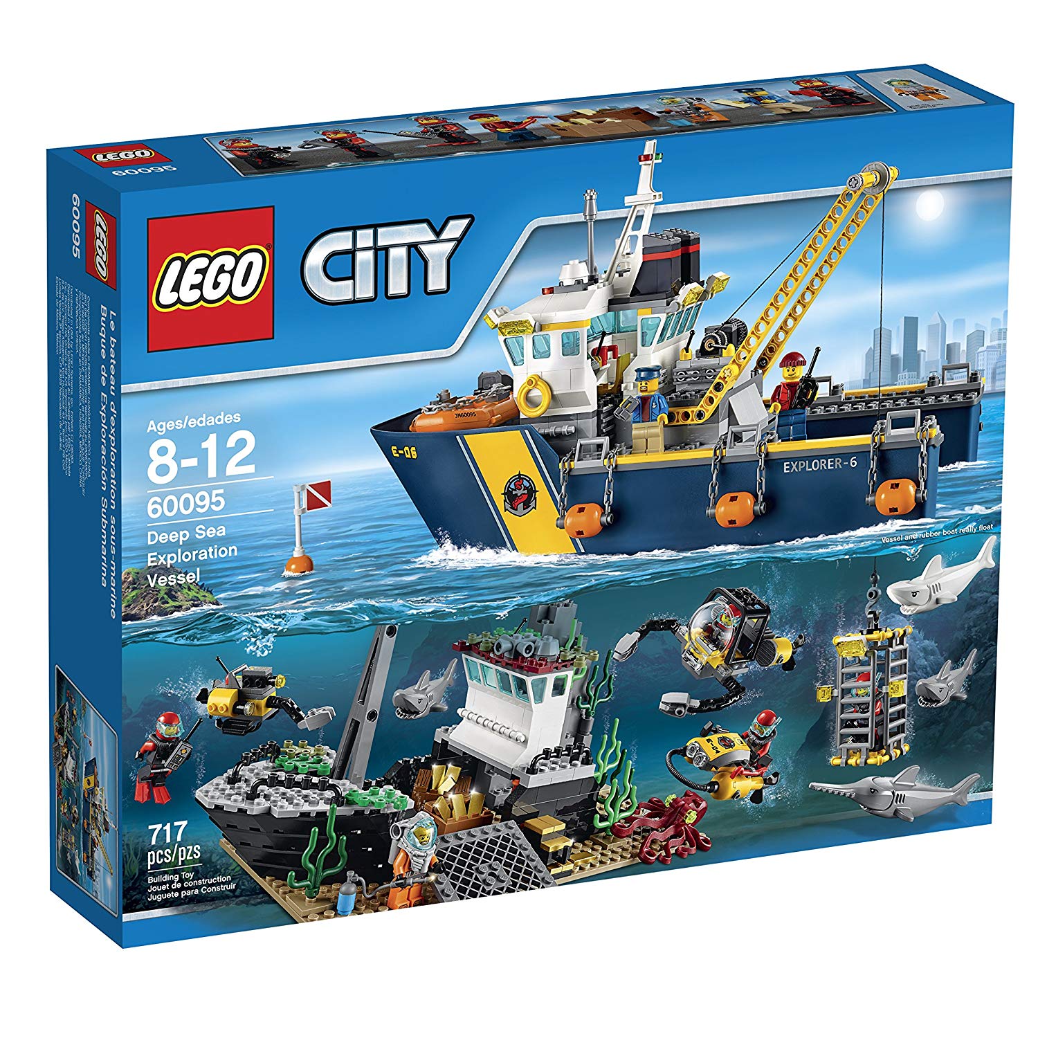 Le bateau d’exploration sous-marine - LEGO® City - 60377