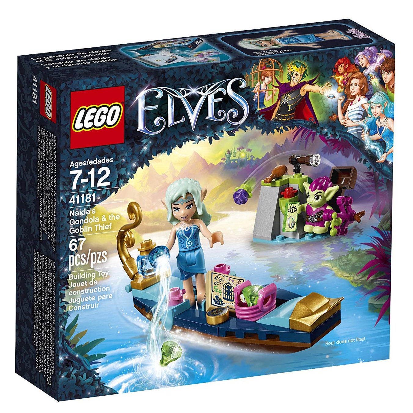 Lego elves boat 2025