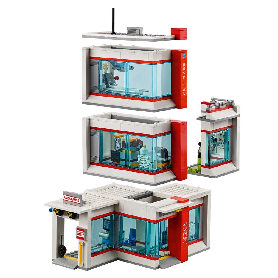 60204 LEGO City Hospital Bricknowlogy