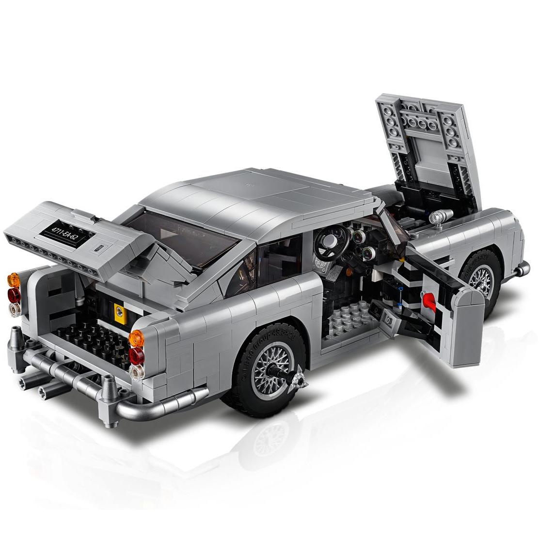 10262 James Bond Aston Martin DB5 Bricknowlogy