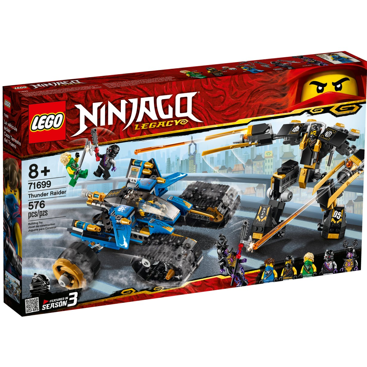 Lego ninjago store navio terrestre