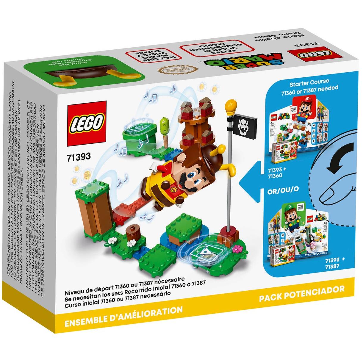 Mario hotsell tanuki lego
